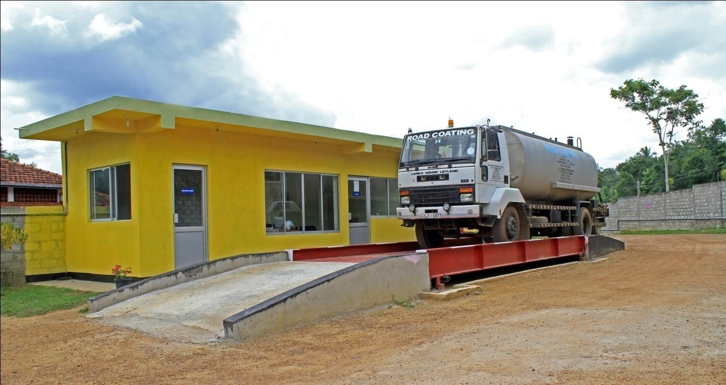 Road Coating modern weighbridge facility